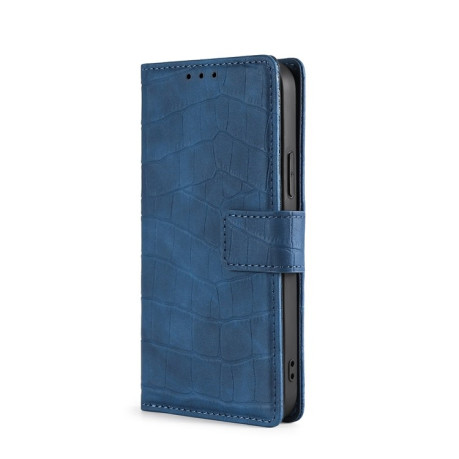 Чехол-книжка Skin Feel Crocodile Texture для Vivo V23e / S10e - синий