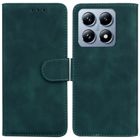 Чохол-книжка Pure Color Magnetic для Xiaomi 14T Pro - зелений