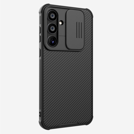 Ударозахисний чохол NILLKIN CamShield Pro для Samsung Galaxy A55 - чорний