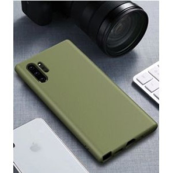 Противоударный чехол Starry Series на Samsung Galaxy Note 10+Plus- темно-зеленый