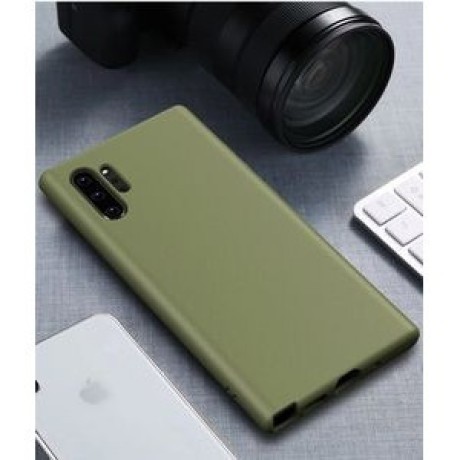 Протиударний чохол Starry Series на Samsung Galaxy Note 10+Plus - темно-зелений
