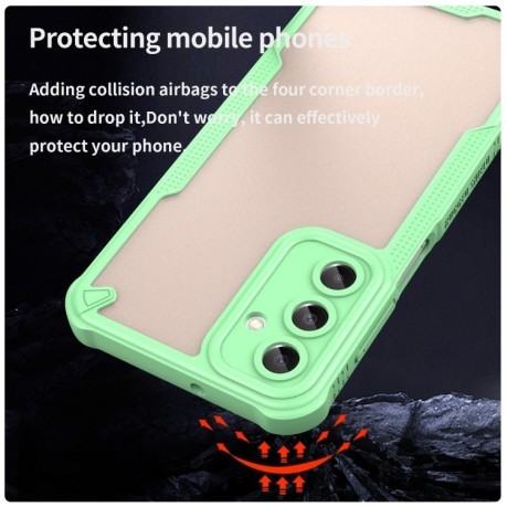 Протиударний чохол Armor Glaze PC Hybrid  для Samsung Galaxy A26 5G - зелений