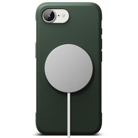 Оригинальный чехол Ringke Onyx Magnetic Magsafe на iPhone 16e - Green