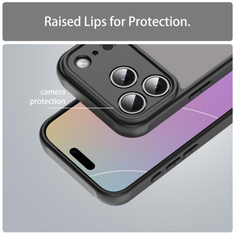 Чехол Fan Dun Series TPU Hybrid PC на iPhone 17 Pro - черный