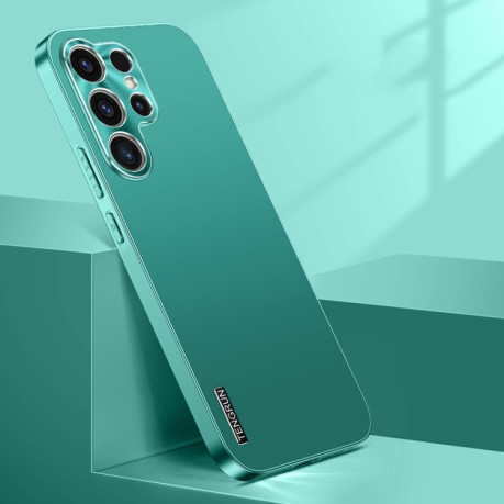 Протиударний чохол Streamer Series Micro Frosted Metal Paint PC для Samsung Galaxy S25 Ultra 5G - зелений