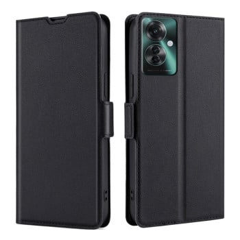 Чохол-книжка Voltage Side Buckle для OPPO Reno11 F 5G - чорний