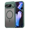 Противоударный чехол Fan Dun Series TPU Hybrid PC Frosted Magsafe для Google Pixel 10 Pro XL - зеленый