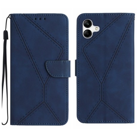 Чохол-книжка Stitching Embossed Leather For Samsung Galaxy A05 - синій