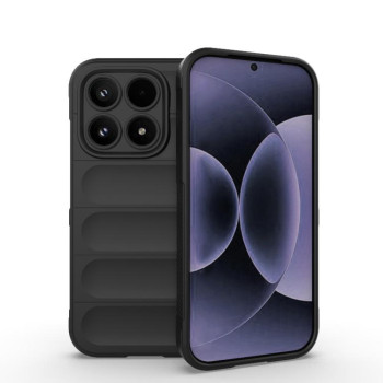 Силіконовий чохол Magic Flannel на Xiaomi 17 — чорний