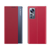 Чехол-книжка Clear View Standing Cover на Xiaomi 12 / 12X - красный