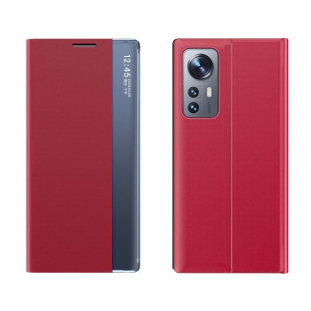 Чохол-книга Clear View Standing Cover на Xiaomi 12 Pro - червоний