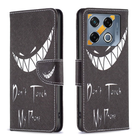 Чехол-книжка Colored Drawing Pattern для Infinix GT 20 Pro 5G - Smirk