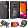 Шкіряний чохол-гаманець CaseMe-008 на iPhone 11 Pro - чорний