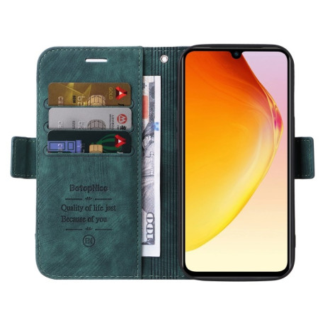 Чохол-книжка BETOPNICE Dual-side Buckle Leather для Vivo V25 / V25e 4G Global - зелений