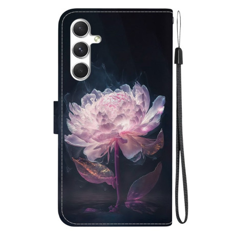 Чехол-книжка Colored Drawing Series на Samsung Galaxy S25 5G - Peony