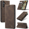 Шкіряний чохол CaseMe-013 Multifunctional на Samsung Galaxy A55 5G - кавовий