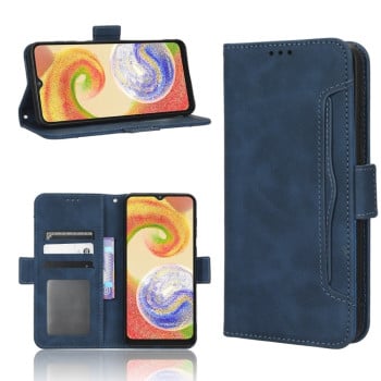 Чехол-книжка Skin Feel Calf на Samsung Galaxy A04 - синий