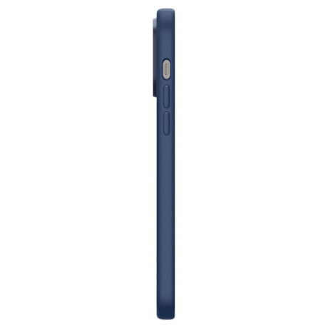 Оригинальный чехол Spigen Silicone Fit Mag MagSafe для IPhone 14 Pro Max - Navy Blue
