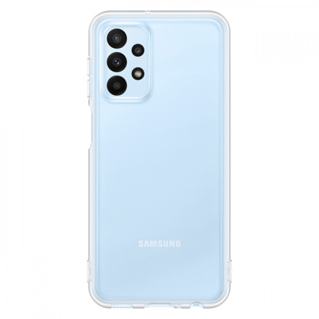 Оригинальный чехол Samsung Soft Clear Cover для Samsung Galaxy A23 - прозрачный
