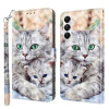 Чохол-книга 3D Painting для Samsung Galaxy A35 5G - різнокольоровий
