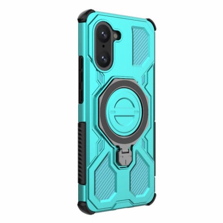 Противоударный чехол J-20 Solid Color MagSafe Magnetic на OnePlus Ace 5 Racing 5G / Nord CE5 - синий