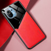 Противоударный чехол Organic Glass для Xiaomi Mi 11 - красный