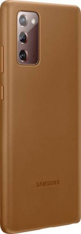 Оригинальный чехол Samsung Leather Cover для Samsung Galaxy Note 20 brown