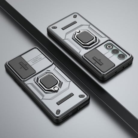 Протиударний чохол Sliding Camshield на OnePlus Nord CE4 5G Global - сірий