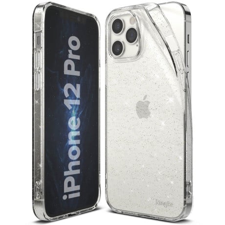 Оригінальний чохол Ringke Air на iPhone 12 / iPhone 12 Pro - glitter transparent