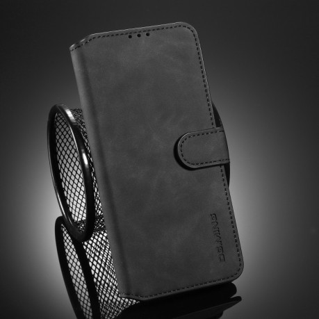Чехол-книжка DG.MING Retro Oil Side на Samsung Galaxy A72 - черный