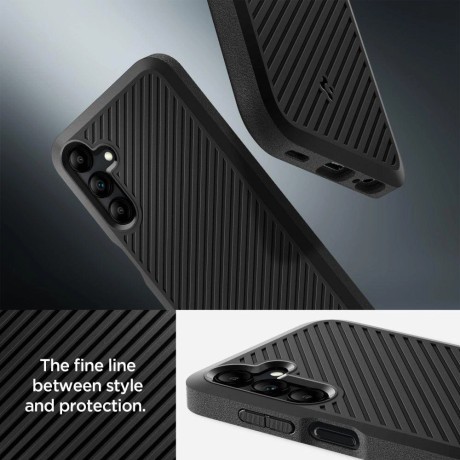 Оригинальный чехол Spigen Core Armor для Samsung Galaxy A15 4G / 5G - черный