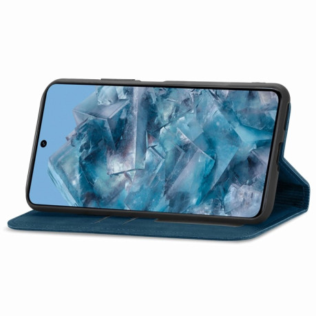 Чохол-книжка Retro Skin Feel Business Magnetic для Google Pixel 8a - синій
