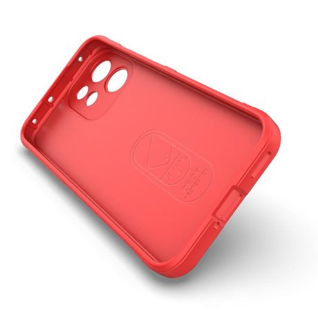 Силіконовий чохол Magic Flannel для OPPO Reno15 F 5G — сірий