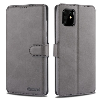 Чехол-книжка AZNS Calf Texture на Samsung Galaxy A81/M60S/Note 10 Lite - серый