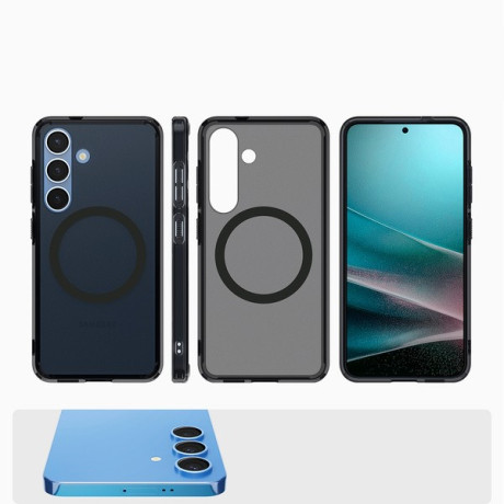 Оригинальный чехол Spigen Ultra Hybrid Mag для Samsung Galaxy S25 - Frost Black