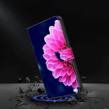 Чехол-книжка Crystal 3D Shockproof Protective Leather для Samsung Galaxy A35 5G - Petals