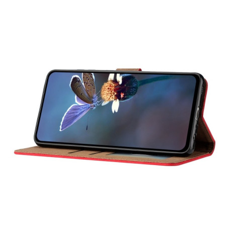Чохол-книжка Seven Butterflies Embossed Leather для Xiaomi 14T Pro - червоний
