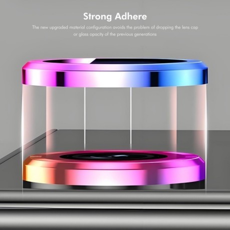Захисне скло на камеру ENKAY 9H Aluminium для Xiaomi 14T - сріблясте