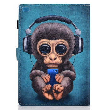 Чехол-книжка Colored Drawing на iPad Air 2 - Headphone Monkey