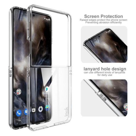 Чехол IMAK Wing II — ультратонкий, износостойкий, кристально прозрачный на Samsung Galaxy Flip 7 5G