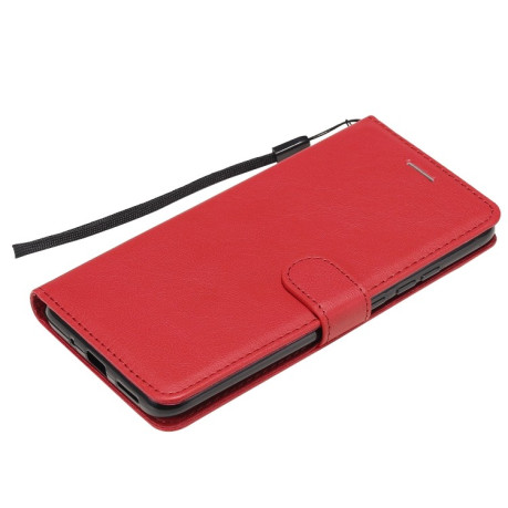 Чехол-книжка Solid Color для Xiaomi Redmi 9A - красный
