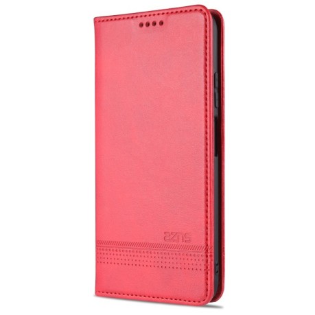 Чехол-книжка AZNS Magnetic Calf на Xiaomi Mi 10T / 10T Pro - красный