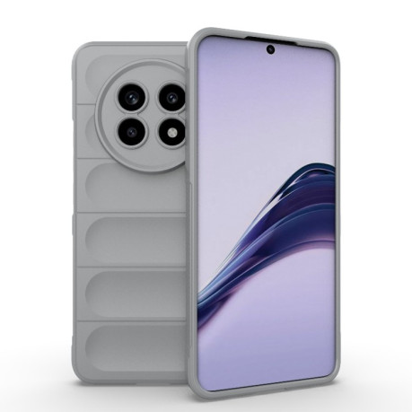Силіконовий чохол Magic Flannel для Realme 13 Pro 5G - сірий