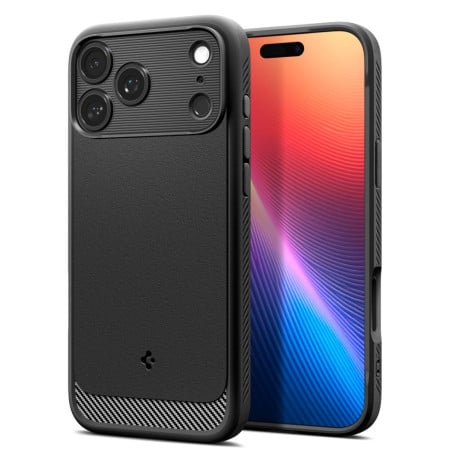 Оригінальний чохол Spigen Rugged Armor Mag з MagSafe на iPhone 17 Pro Max - Matte Black