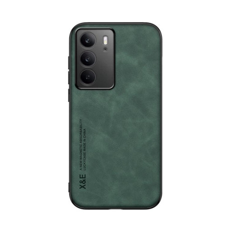 Протиударний чохол Skin Feel Magnetic для Realme C75 4G - зелений