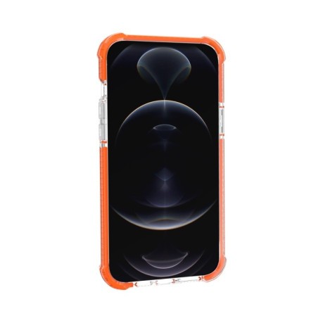 Протиударний акриловий чохол Four-corner на iPhone 13 Pro Max - помаранчевий