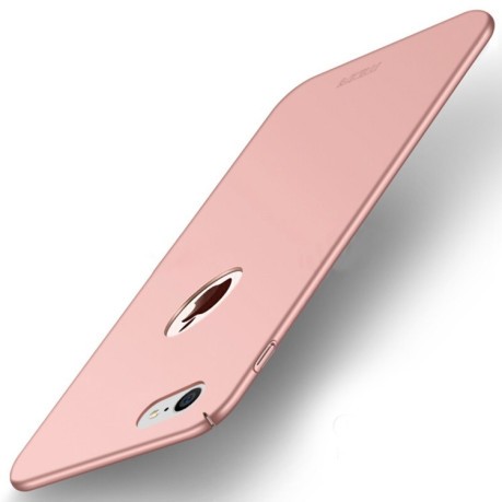 Ультратонкий чехол MOFI Frosted PC на iPhone 7/8- розовое золото