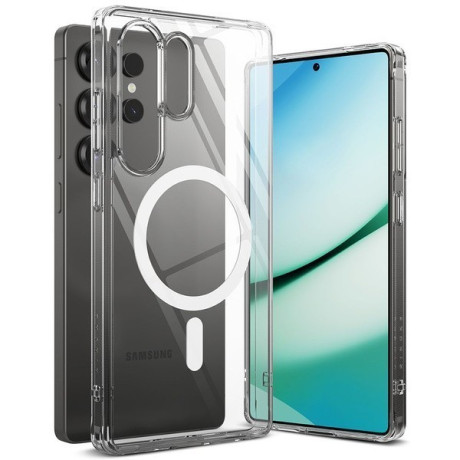 Оригинальный чехол Ringke Fusion MagSafe для Samsung Galaxy S25 Ultra - Clear