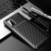 Чохол Carbon Fiber Texture Samsung Galaxy A41 - Чорний