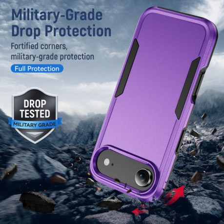 Противоударный чехол Heavy Duty Armor для iPhone Air - фиолетовый